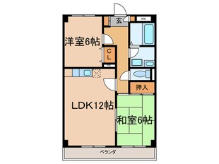 レナジア豊が丘の物件間取画像